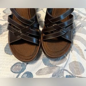 Brown sandals